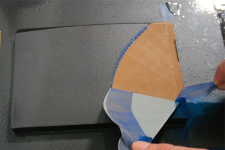 water-based lacquer on claypeel